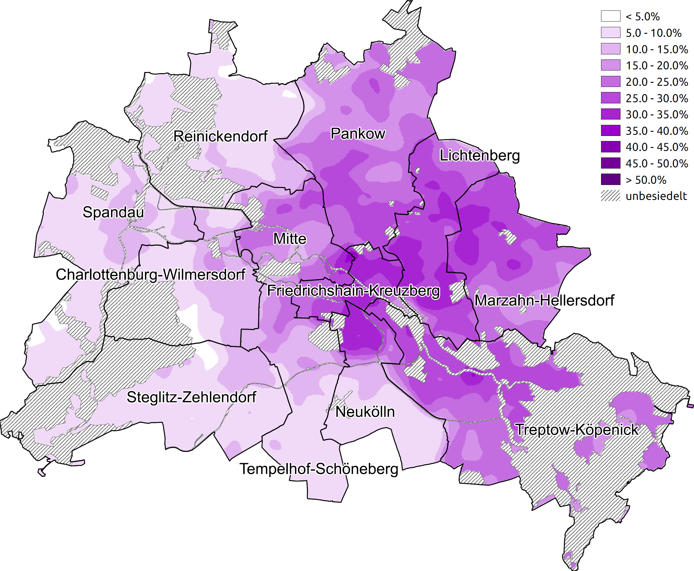 Kernelheaping Linke